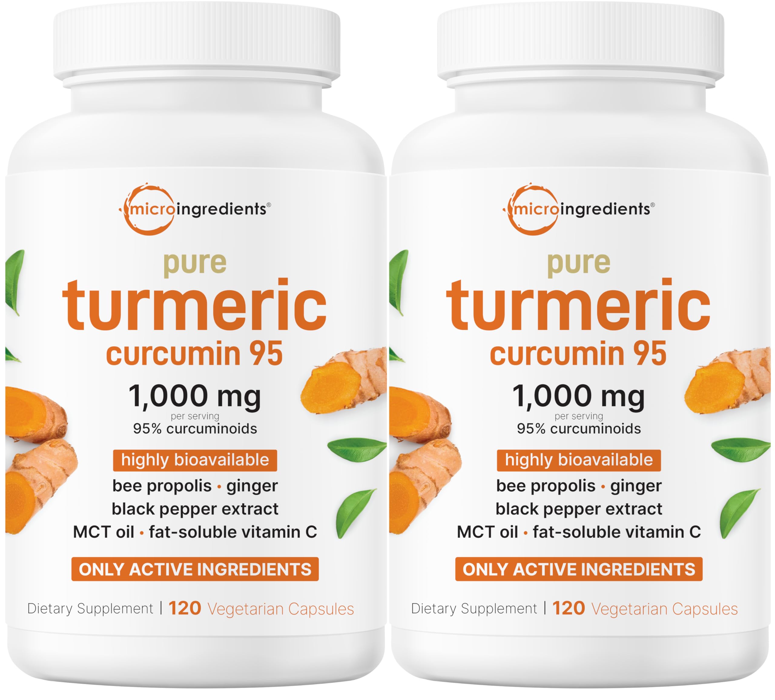 Micro Ingredients front packaging showing supplement benefits and capsule count