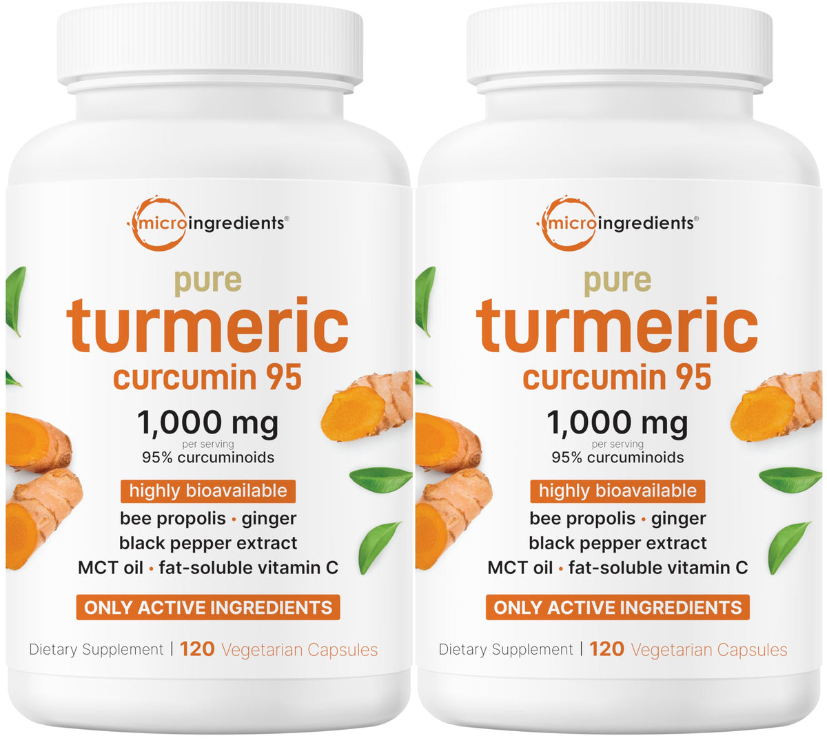 Micro Ingredients front packaging showing supplement benefits and capsule count