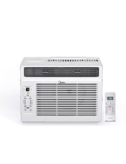 Midea front view of unit showing compact design and efficient cooling