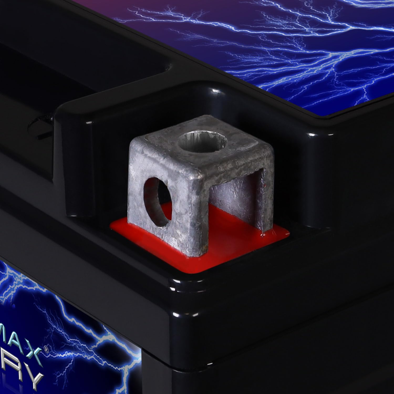 Mighty Max Battery with included screws highlighting hardware provided and ready-to-use benefit