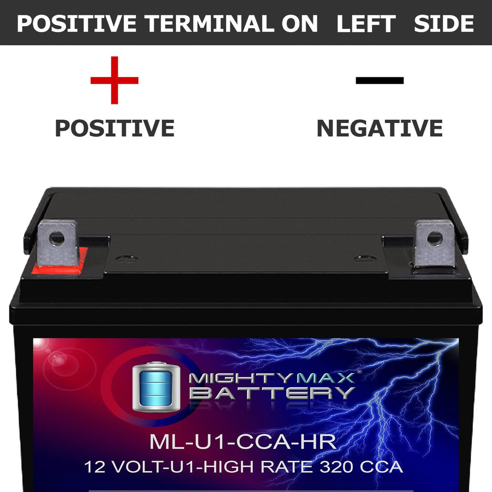 Mighty Max Battery installed in a ride mower demonstrating easy replacement