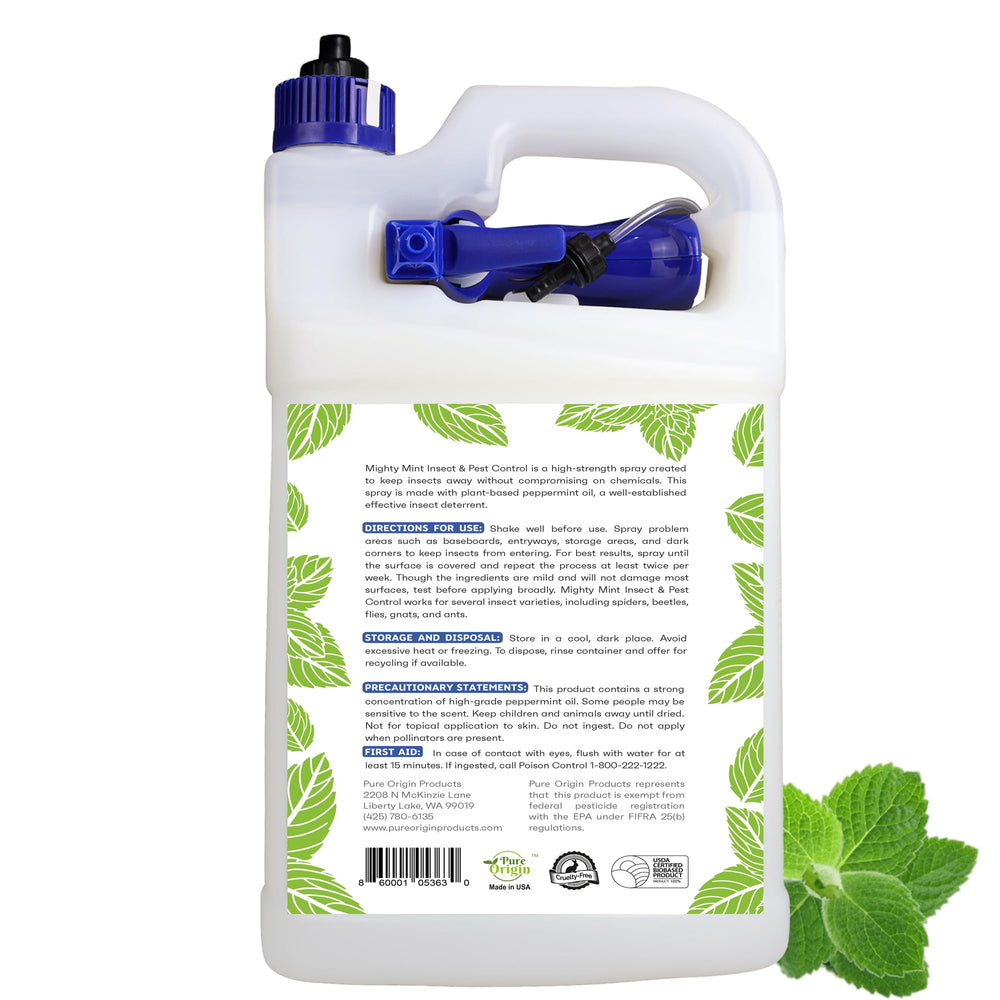 Mighty Mint placed on a kitchen counter in a home setting showing family-safe use