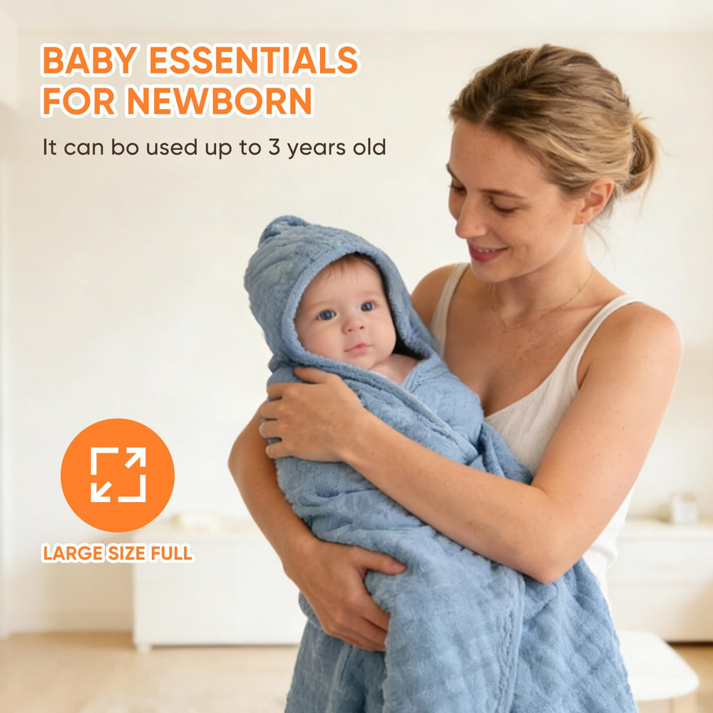 MIGIOL towel draped over stroller offering shade and travel convenience
