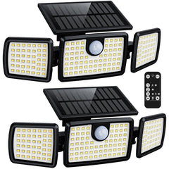 MIHANI front view dual pack showing robust weatherproof housing and bright output benefit