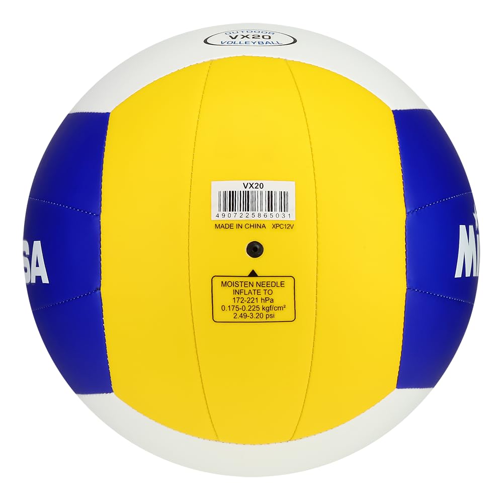 Mikasa VX20 packaging label displaying model and material information