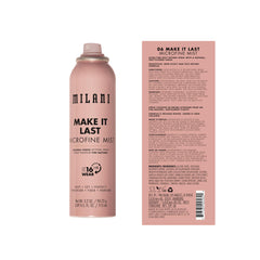 Milani nozzle close-up demonstrating the microfine mist for even application