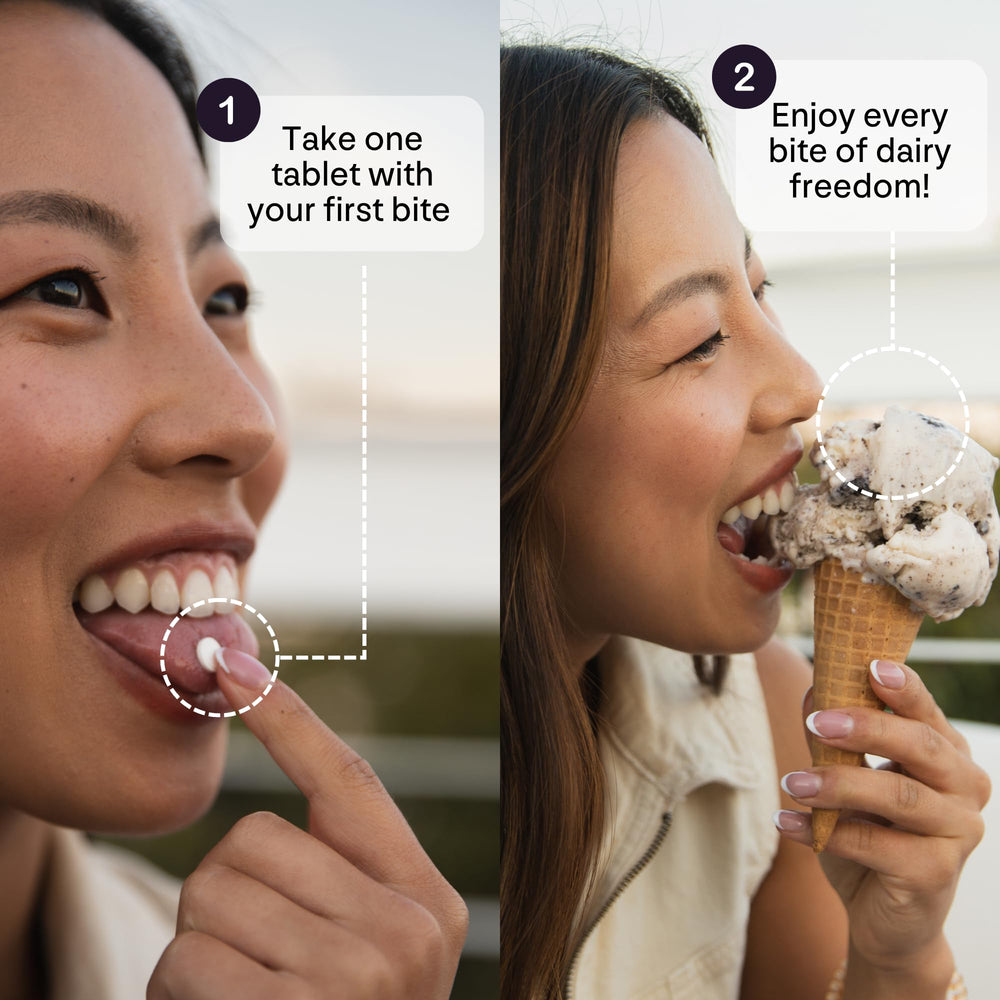 Milky packaging label detail displaying 10,800 FCC potency and ingredient clarity