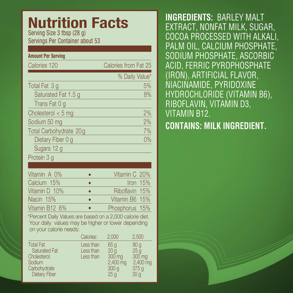 close-up of MILO powder texture showing rich cocoa and malt for smooth mixing