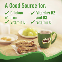 chilled MILO served over ice showing refreshing, energy-rich snack option