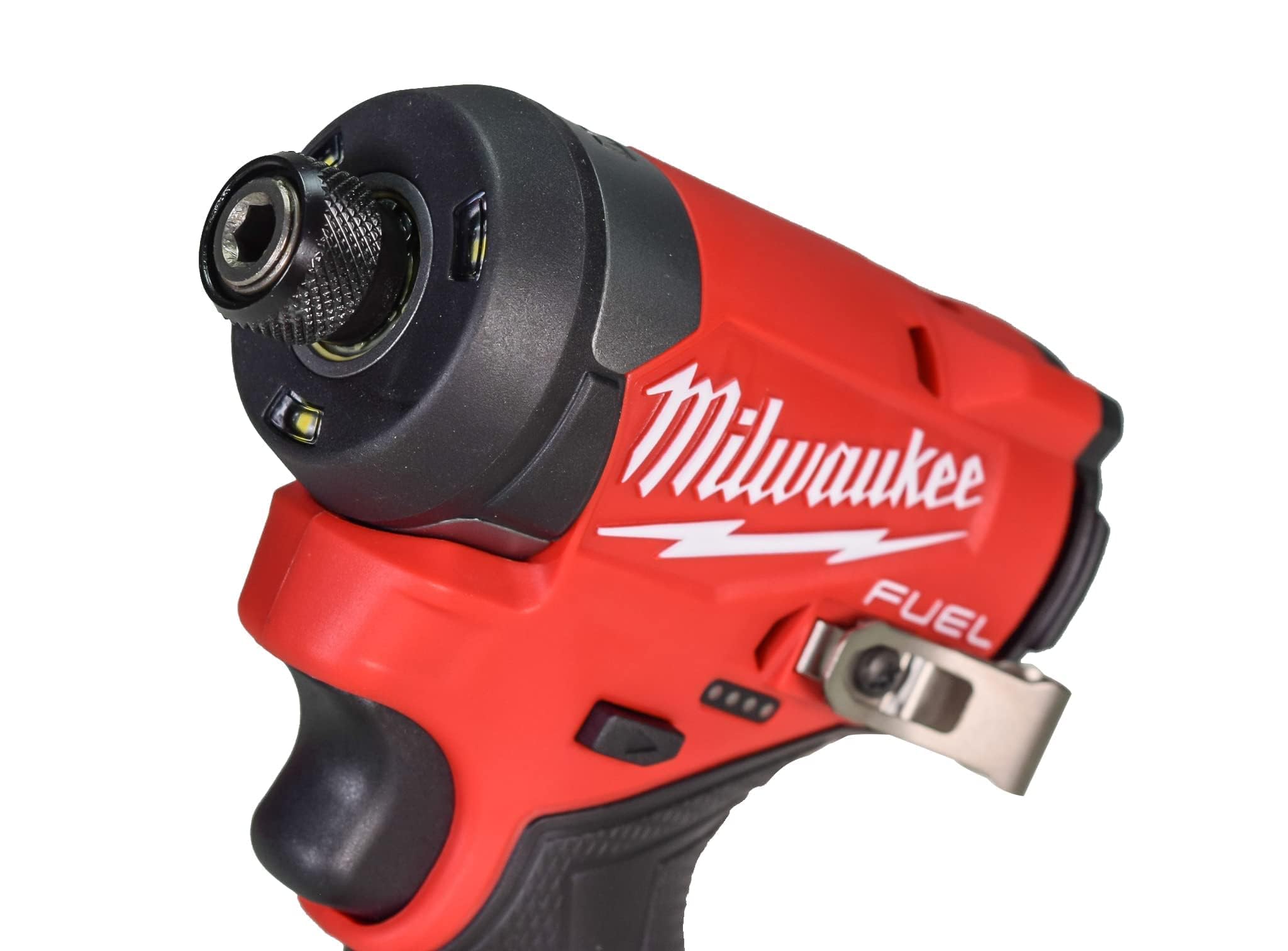 Milwaukee 3453-20 three LED lights illuminating work area for better visibility benefit