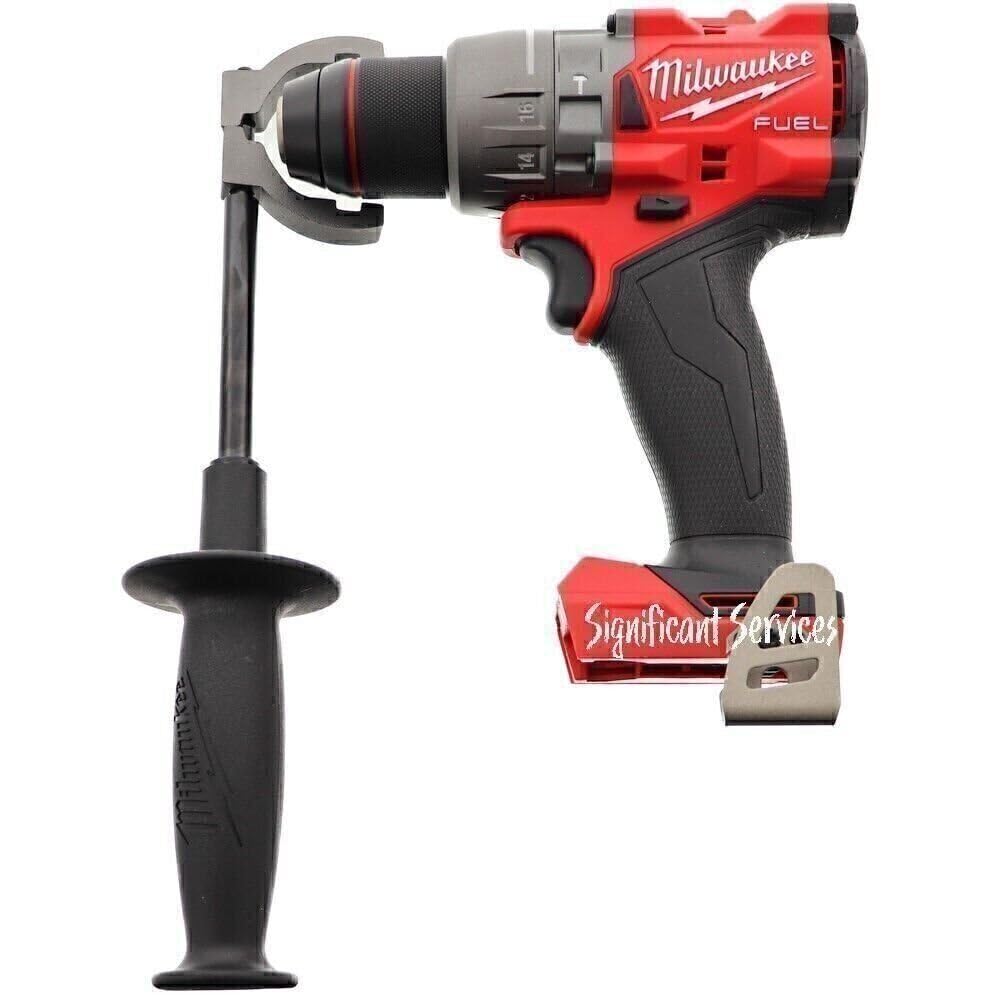 Milwaukee front view showing robust body and grip for confident handling