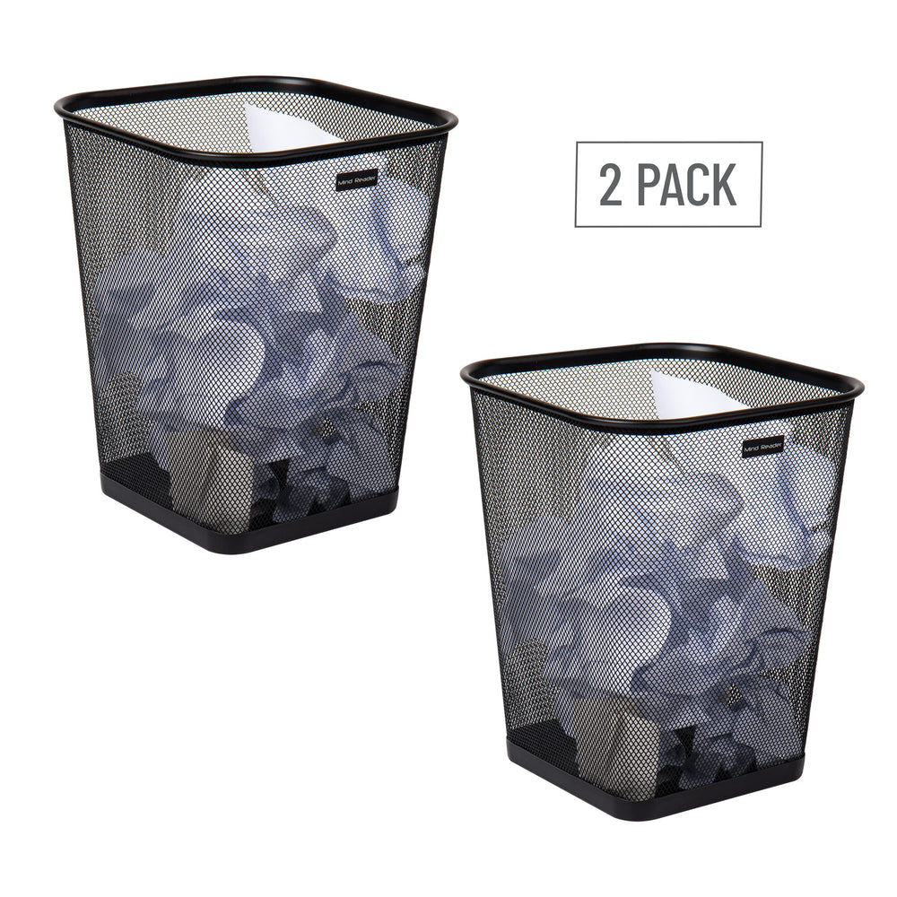 Mind Reader pair used for recycling and trash showing sorting convenience and matching style