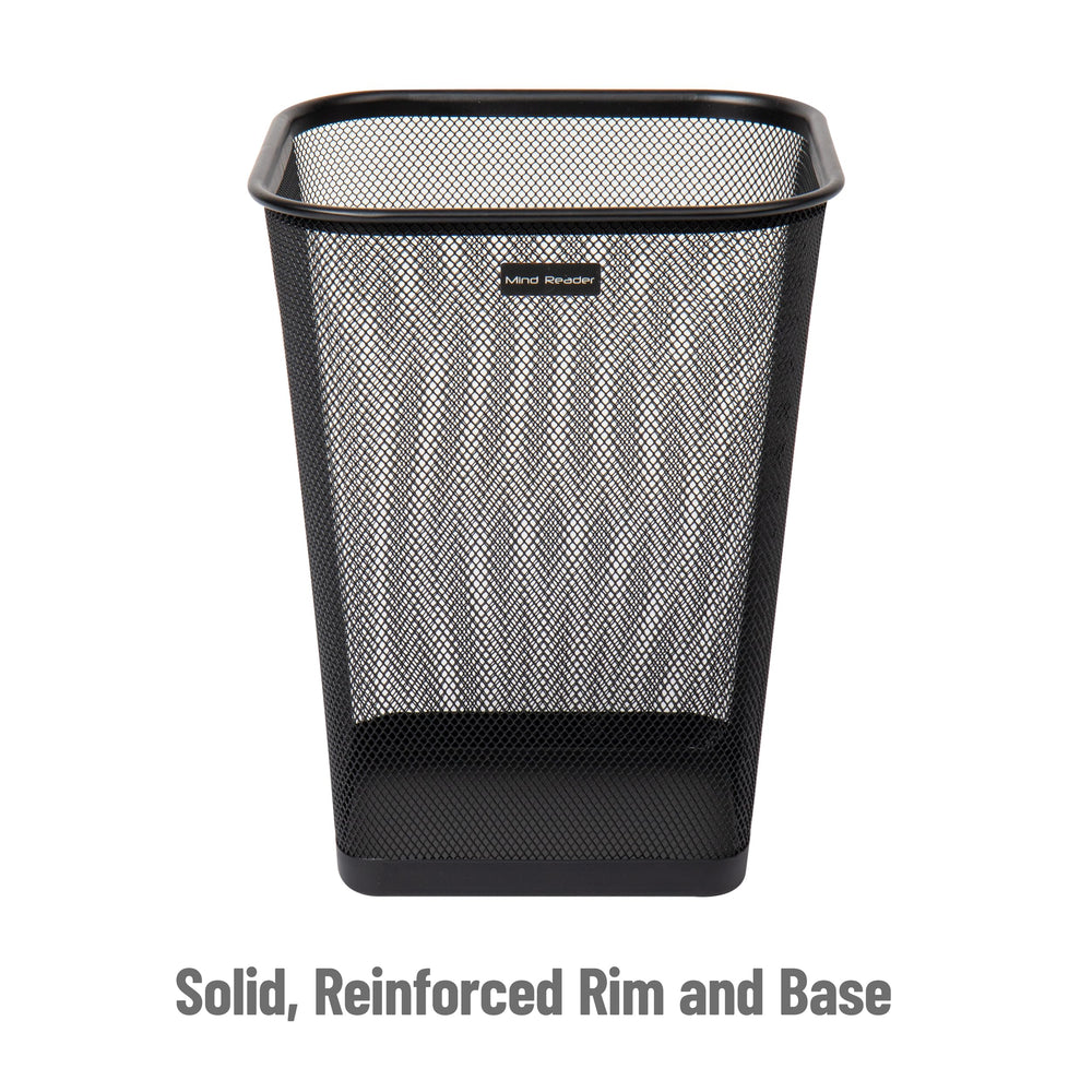 Mind Reader side view with dimensions illustrating compact size and space-saving benefit