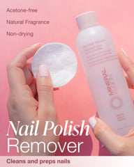 Mineral Fusion liquid texture close-up demonstrating gentle non-drying formula benefit