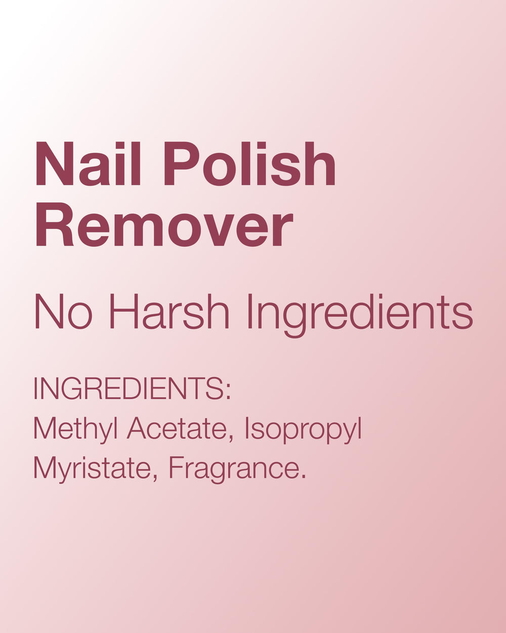 Mineral Fusion removing glitter polish from nail, showing effective glitter lift benefit