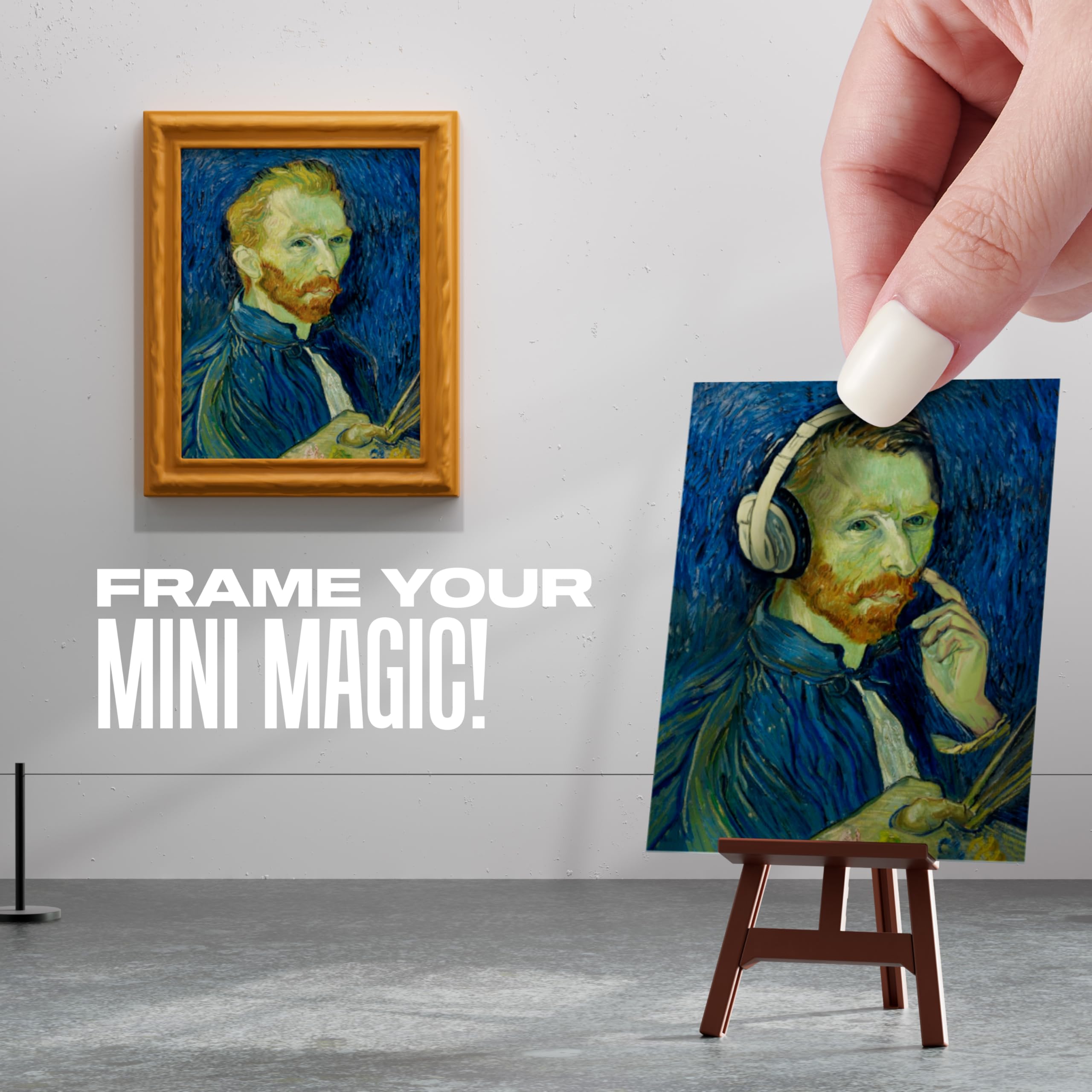 Mini Brands open capsule reveal showing surprise mini artworks, sparks excitement