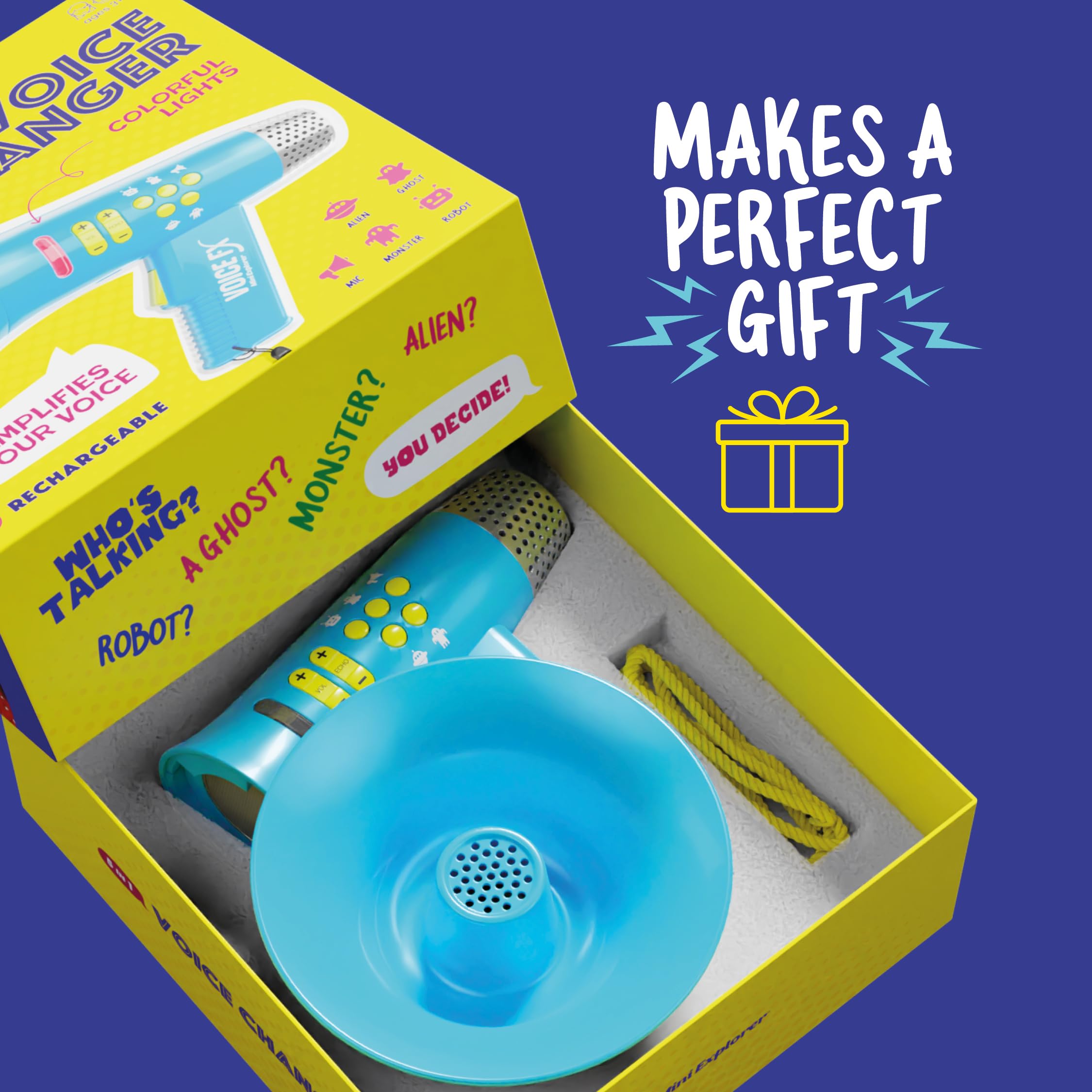 Mini Explorer used by a child performing to boost confidence and group entertainment