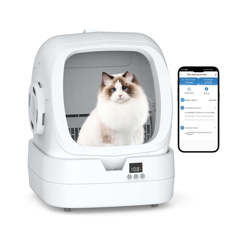 Mintakawa front view in white showing compact design and easy access