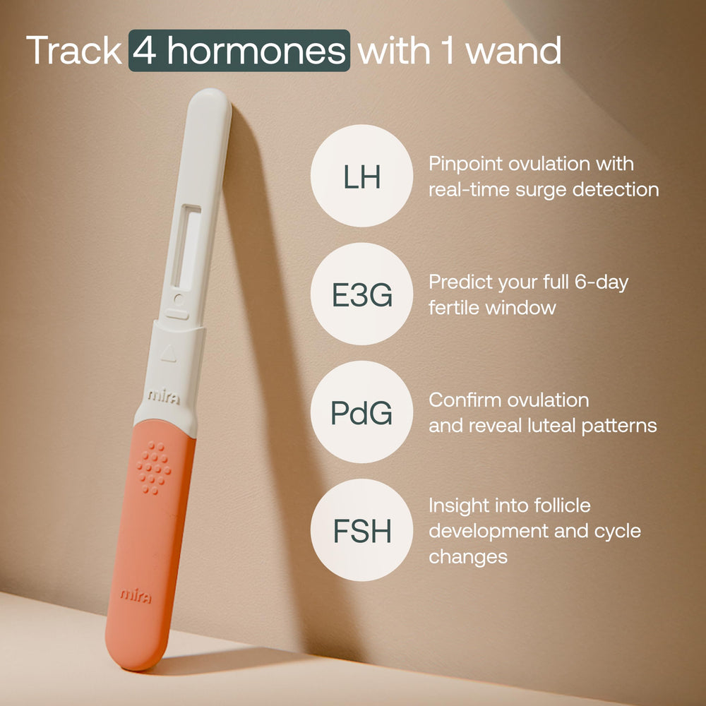 Mira wand tip close-up illustrating precise absorbent design for accurate readings