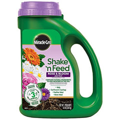 Miracle-Gro front packaging 4.5 lb showing product and benefits