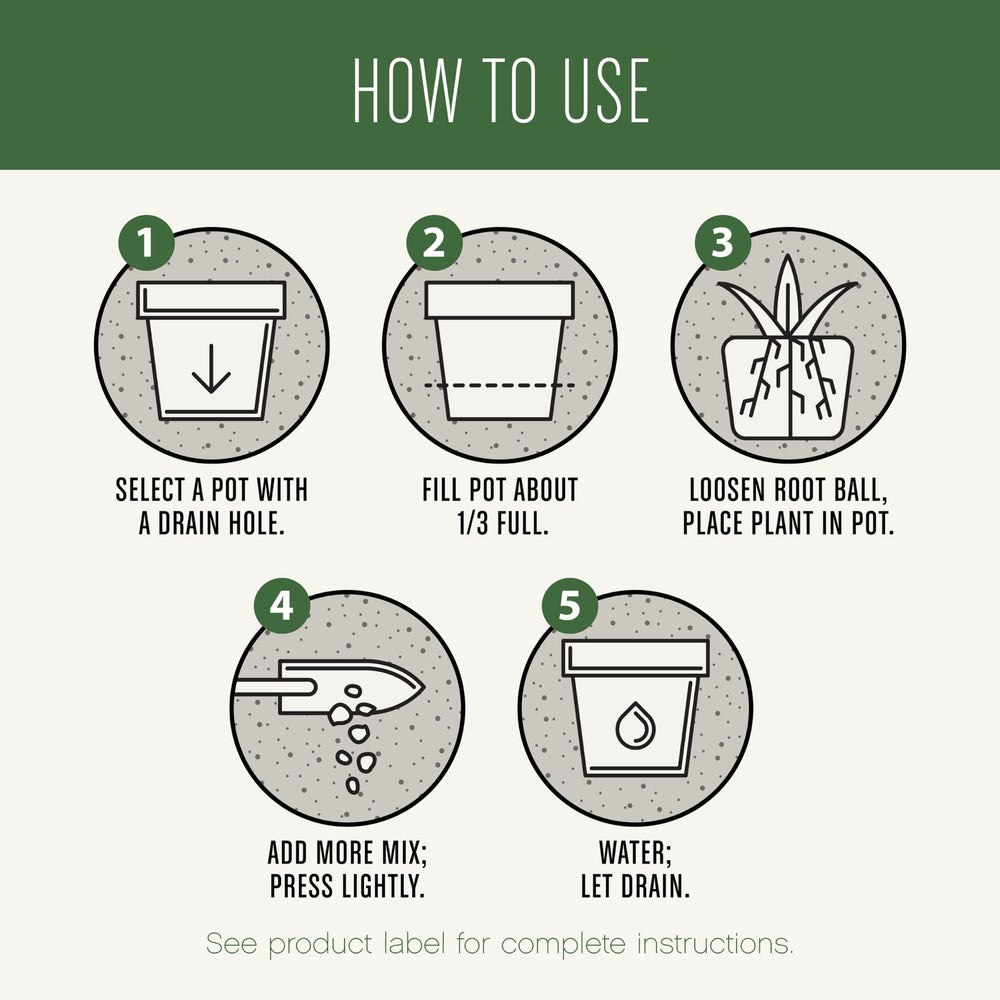 Miracle-Gro in-use repotting scene with hands potting a monstera for convenience