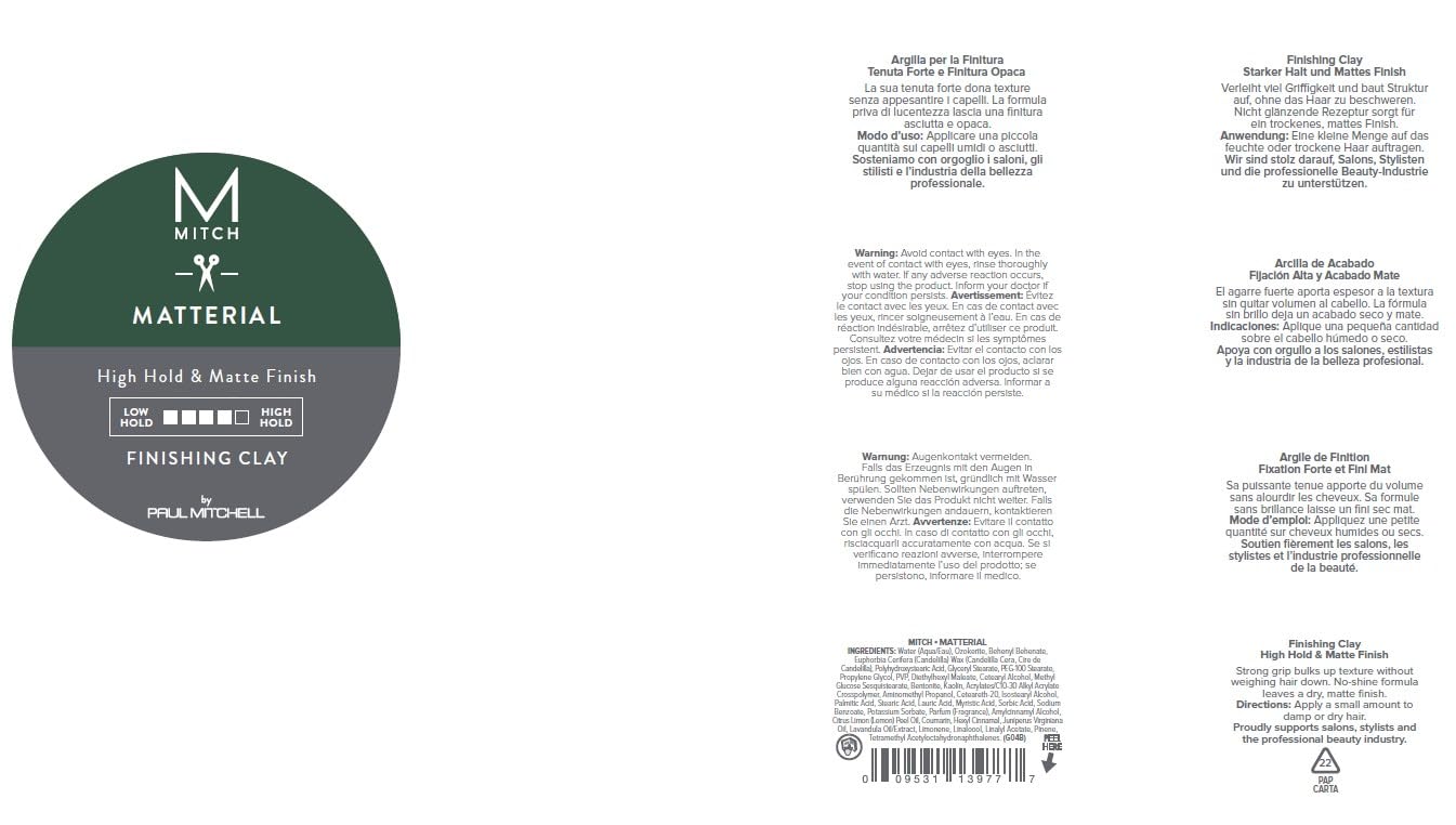 MITCH sustainable packaging example showing recycled materials and eco benefit