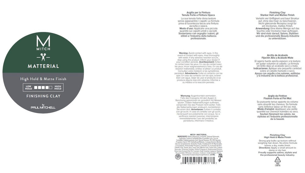 MITCH sustainable packaging example showing recycled materials and eco benefit