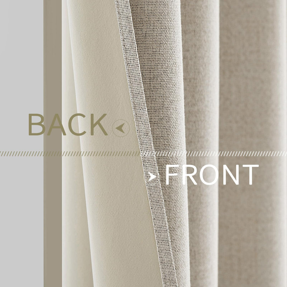 MIULEE panel next to chair showing 52x84-inch scale for proper sizing benefit