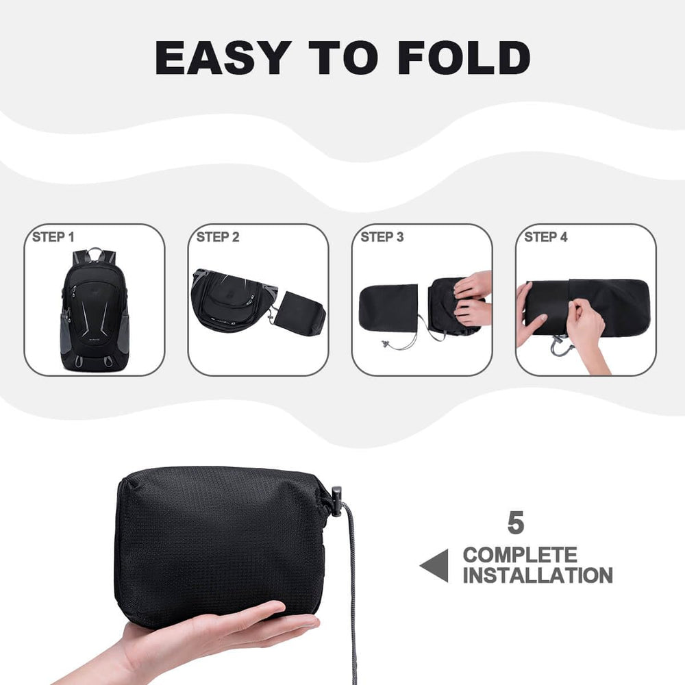 MIYCOO anti-theft zipper clips and shoulder whistle offering added security