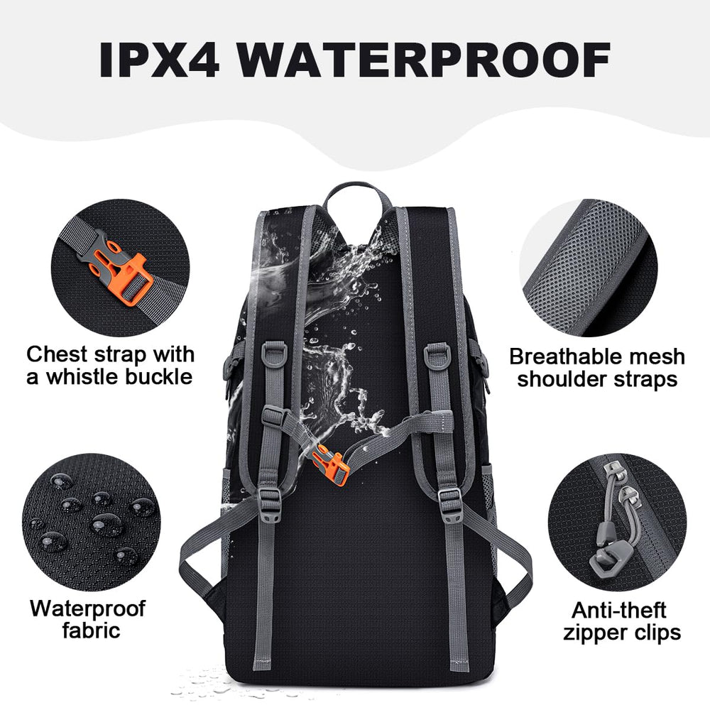 MIYCOO opened wet compartment separating damp items to protect dry gear