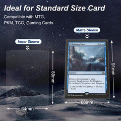 Mlikero inner sleeve with card inserted showing ease of use