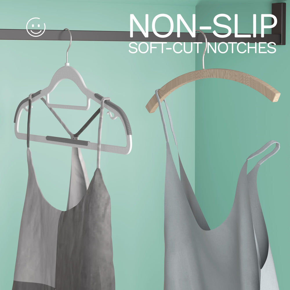MLKJHHI single hanger holding shirt and pants to organize complete outfits