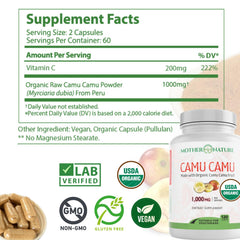 Mother Nature Organics wild camu camu berry harvest in Peru highlighting sustainable sourcing