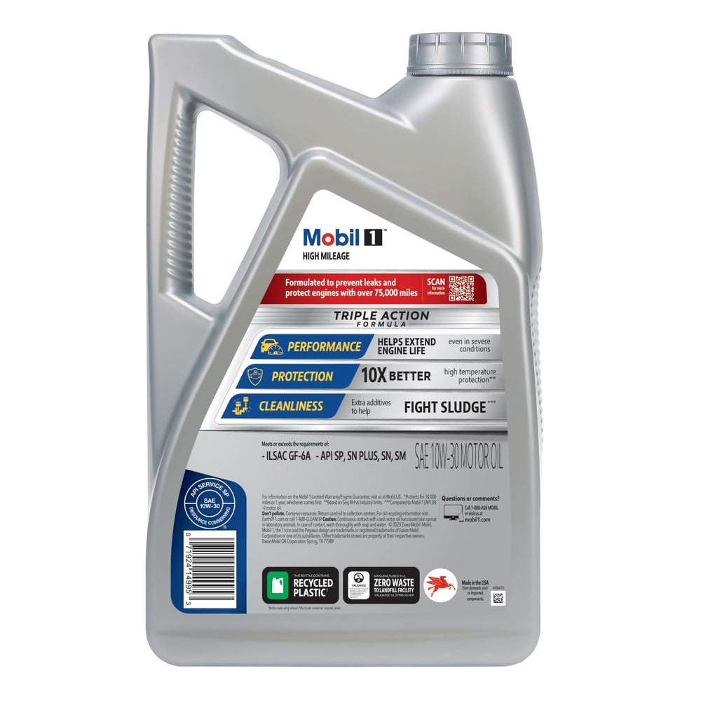 Mobil 1 oil pouring close-up showing smooth synthetic texture and lubrication