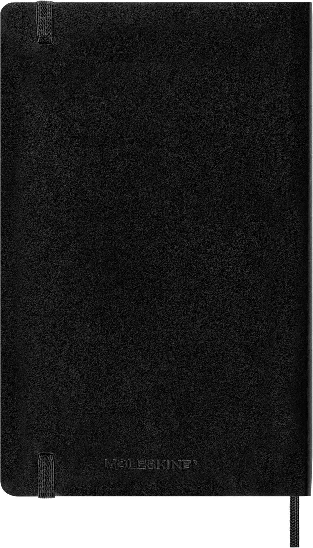 Moleskine ruled page close-up showing smooth ivory paper for neat handwriting