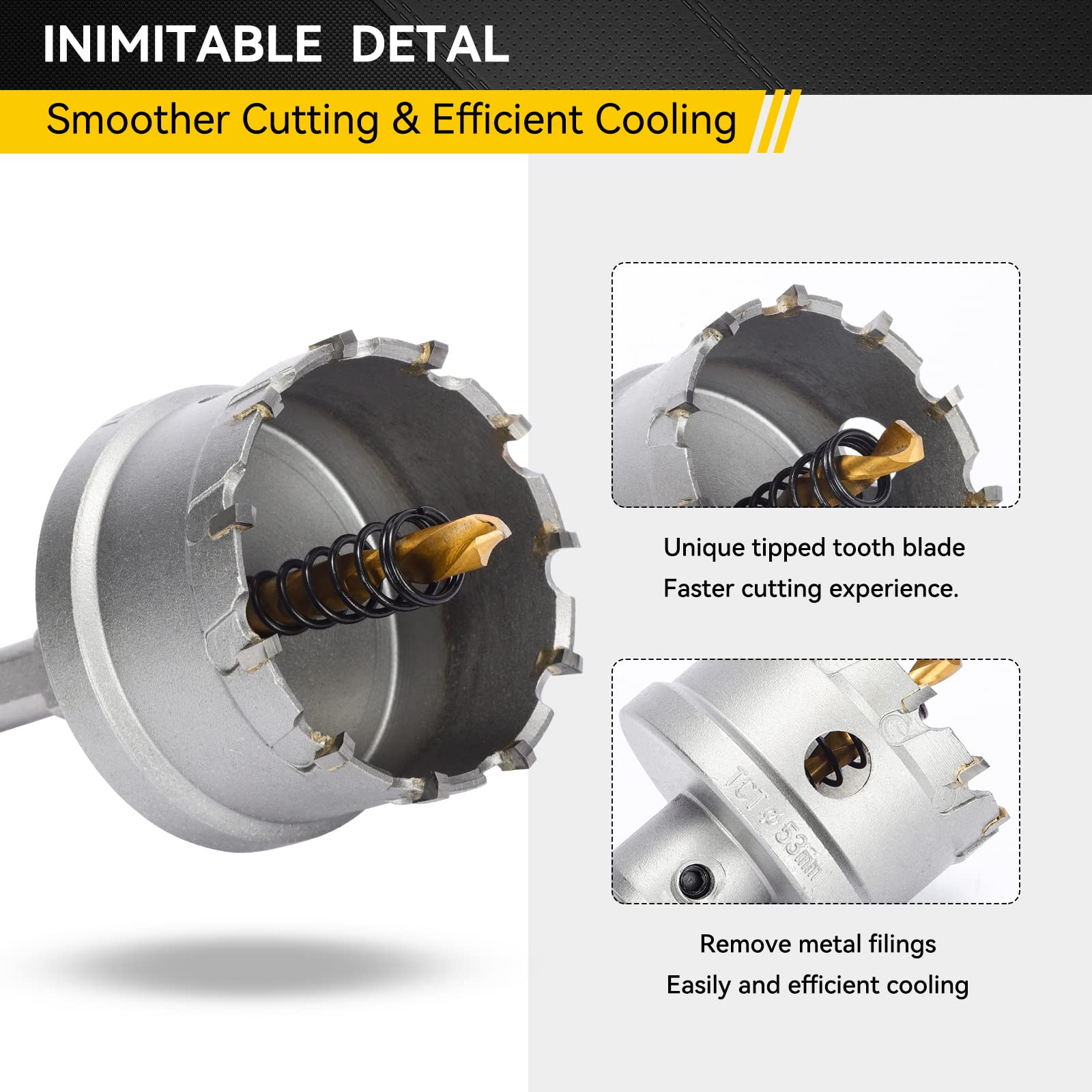 Mollom arranged sizes from 16mm to 53mm for visual scale and size selection benefit