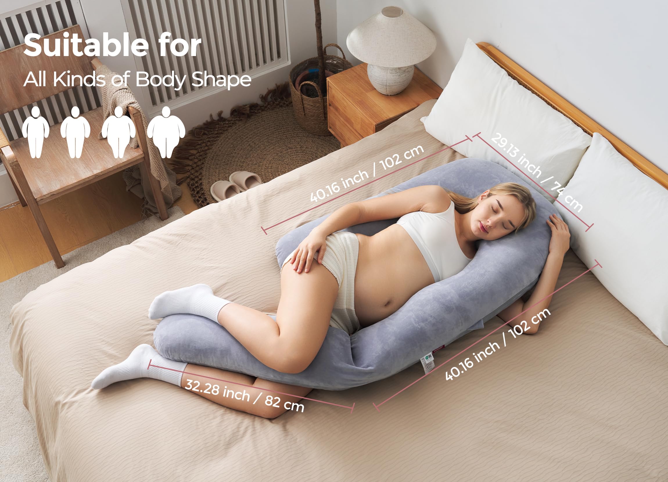Momcozy product packaging and label emphasizing brand quality and contents