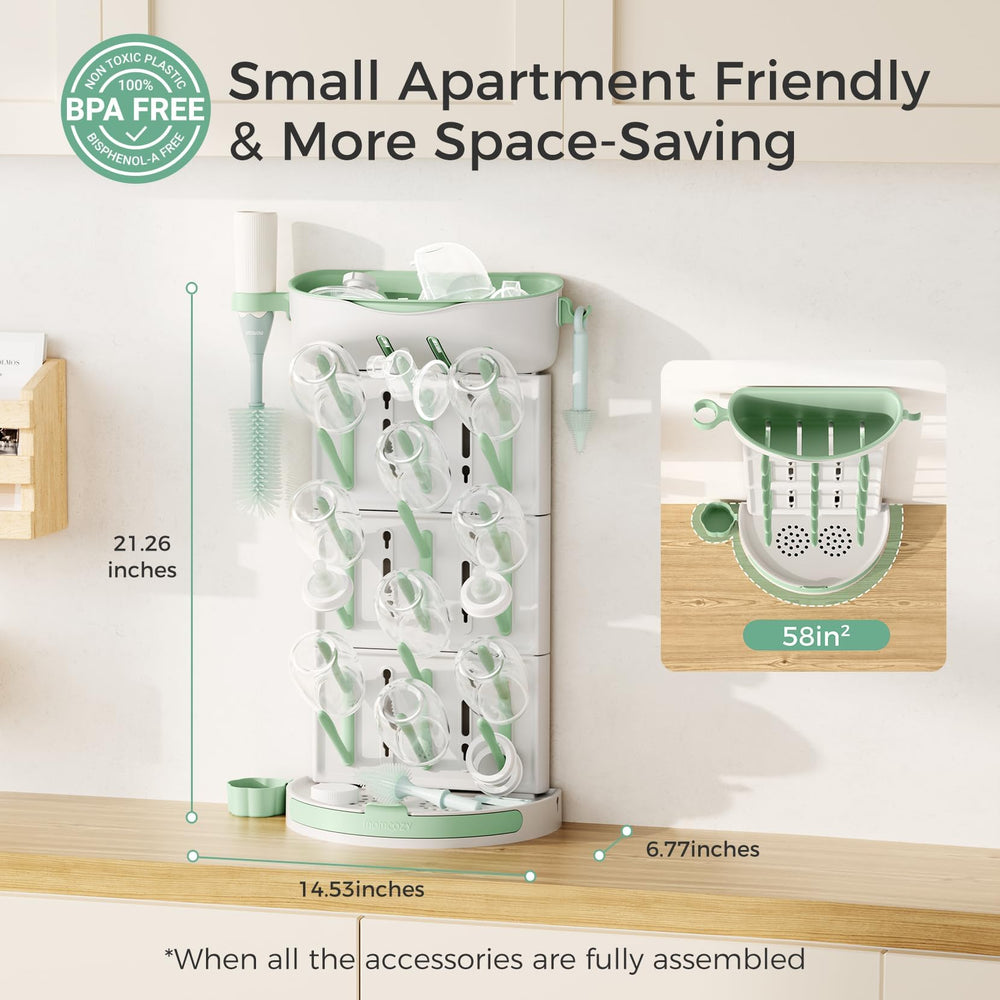 Momcozy dedicated nipple and pump parts organizer keeping items tidy