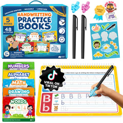 Momo & Nashi front cover showing full five-book kit and accessories benefit reusable learning