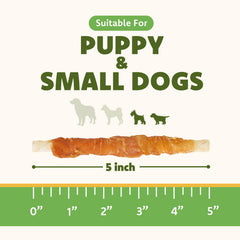 MON2SUN single 5-inch stick close-up highlighting durable chew