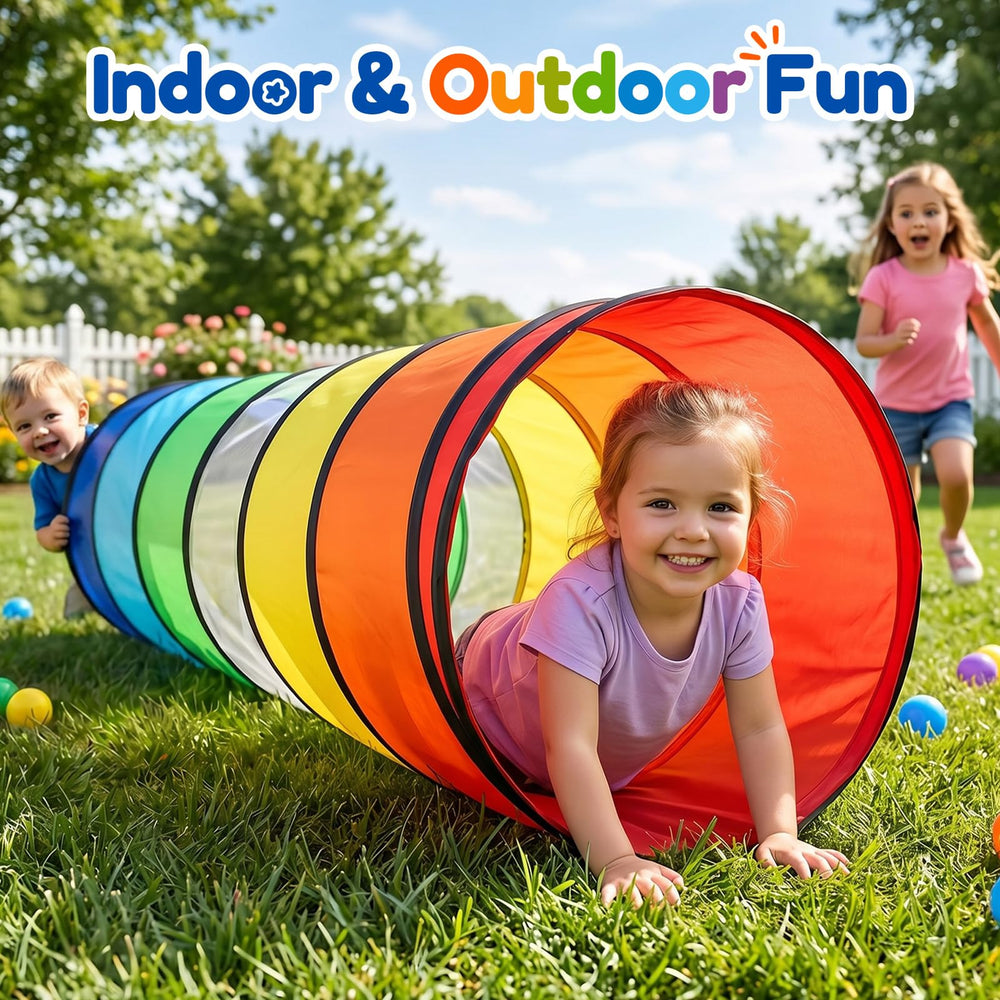 Moncoland tunnel on lawn showing outdoor portability and family-friendly recreation