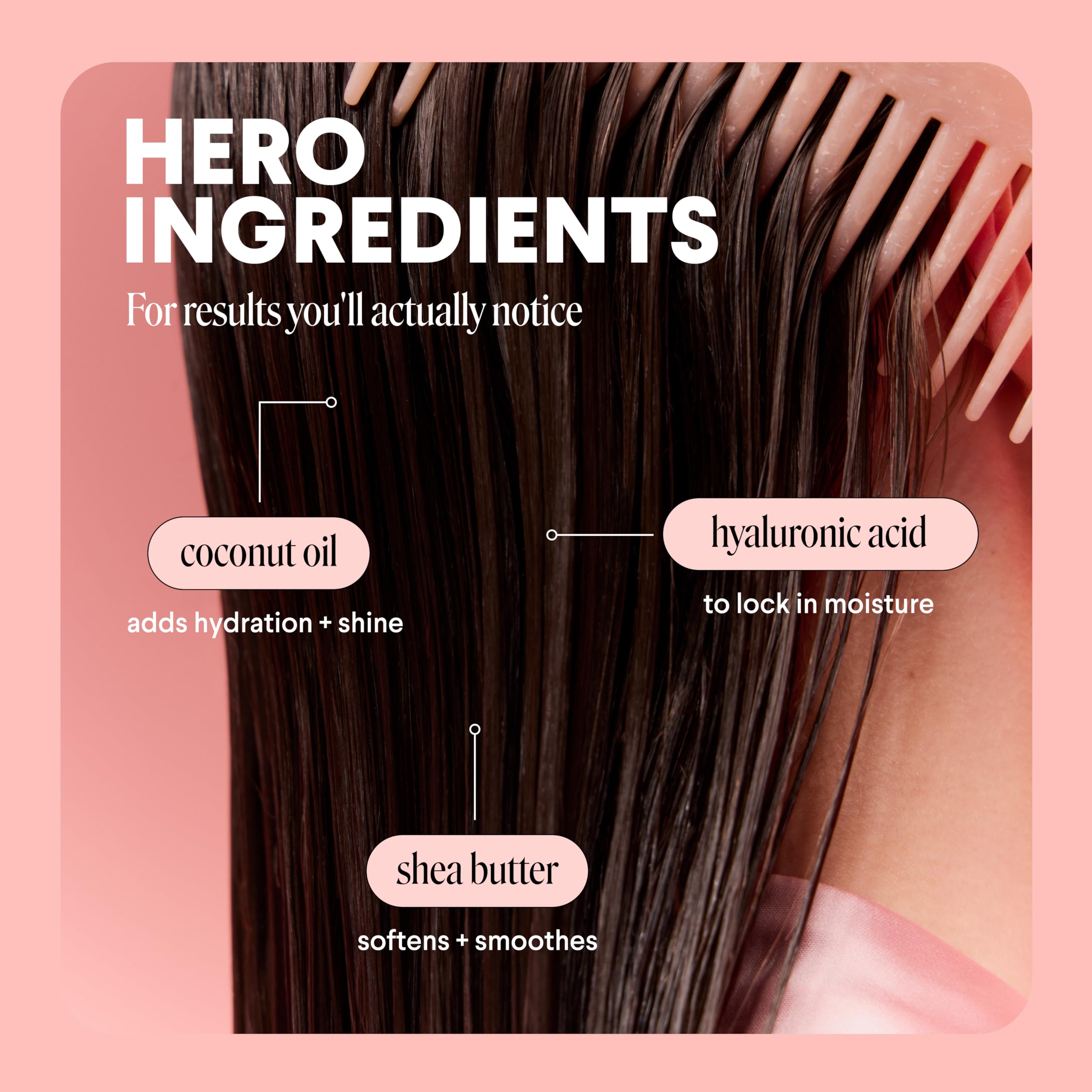 MONDAY HAIRCARE bottles in shower showing easy everyday use benefit