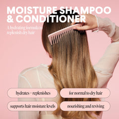 MONDAY HAIRCARE shampoo texture demonstrating creamy hydration benefit