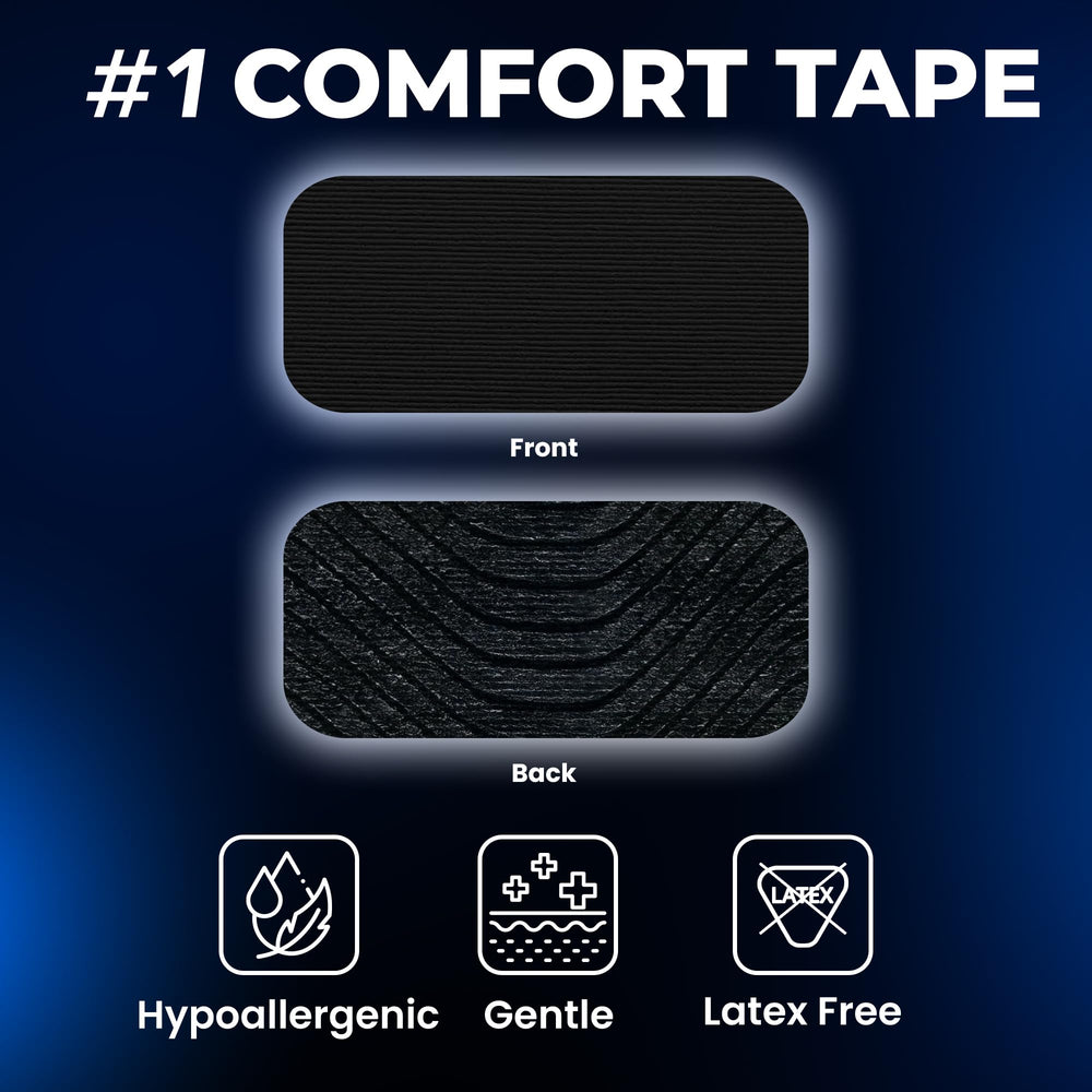 MONIER close-up of tape texture highlighting breathable comfort