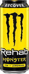15-pack box of Monster Rehab Tea + Lemonade for stocking and convenience