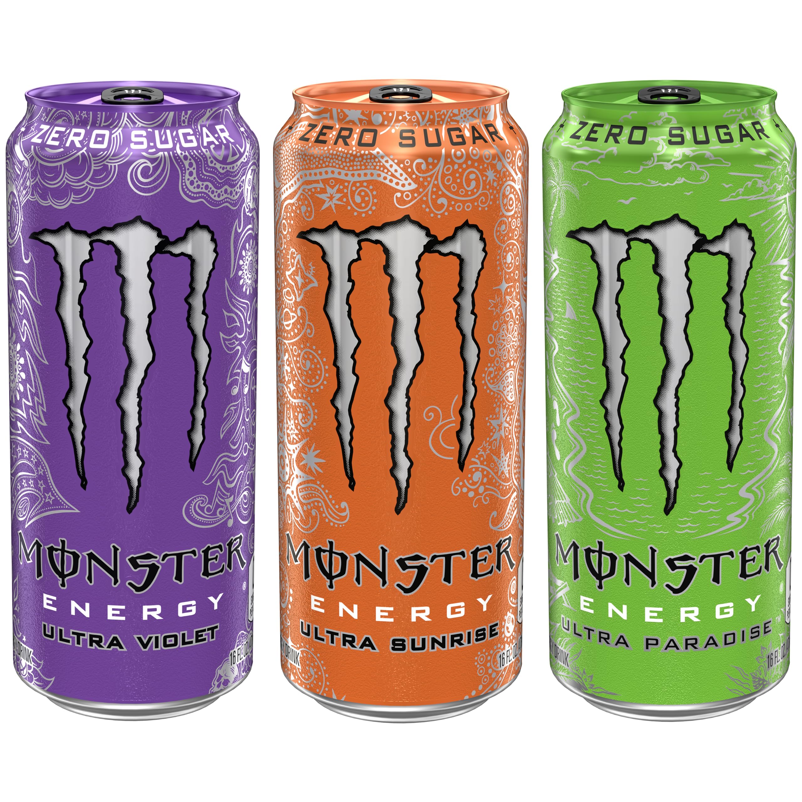 Monster Ultra at a beach picnic showing portable energy and refreshment