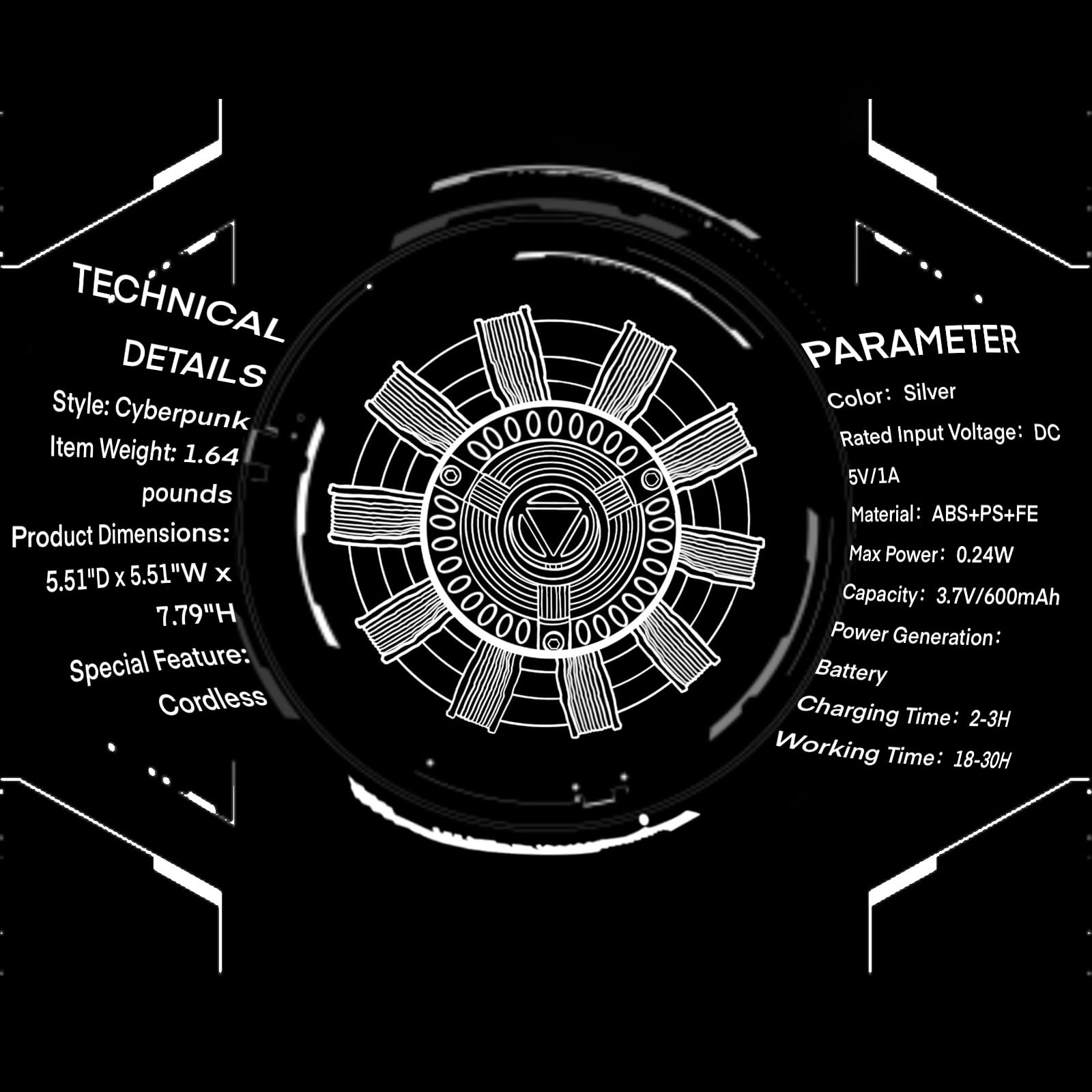 Moonacy remote and touch controls visible benefit: easy adjustments from distance