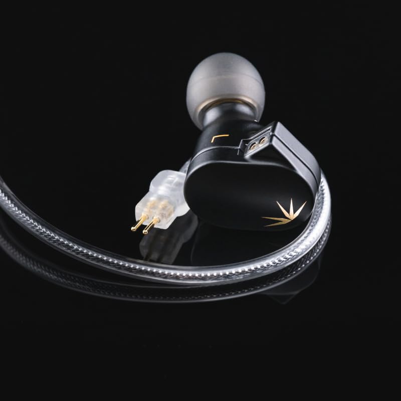 Internal view of Moondrop CHU II diaphragm showing AI-Mg dome for extended treble clarity