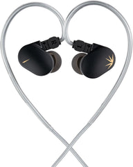 Moondrop CHU II front shell showing polished alloy and ergonomic shape for comfortable fit