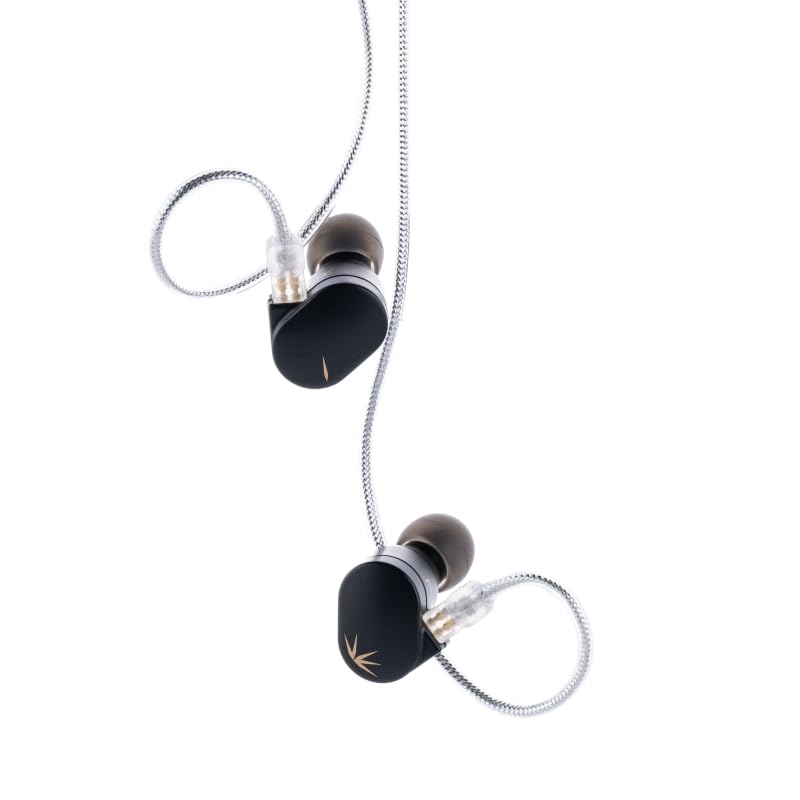 Moondrop CHU II connected cable demonstrating interchangeable cable system for upgrades